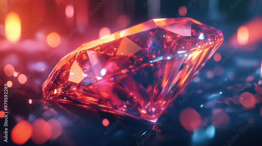 Graphic diamond concept Graphic diamond concept