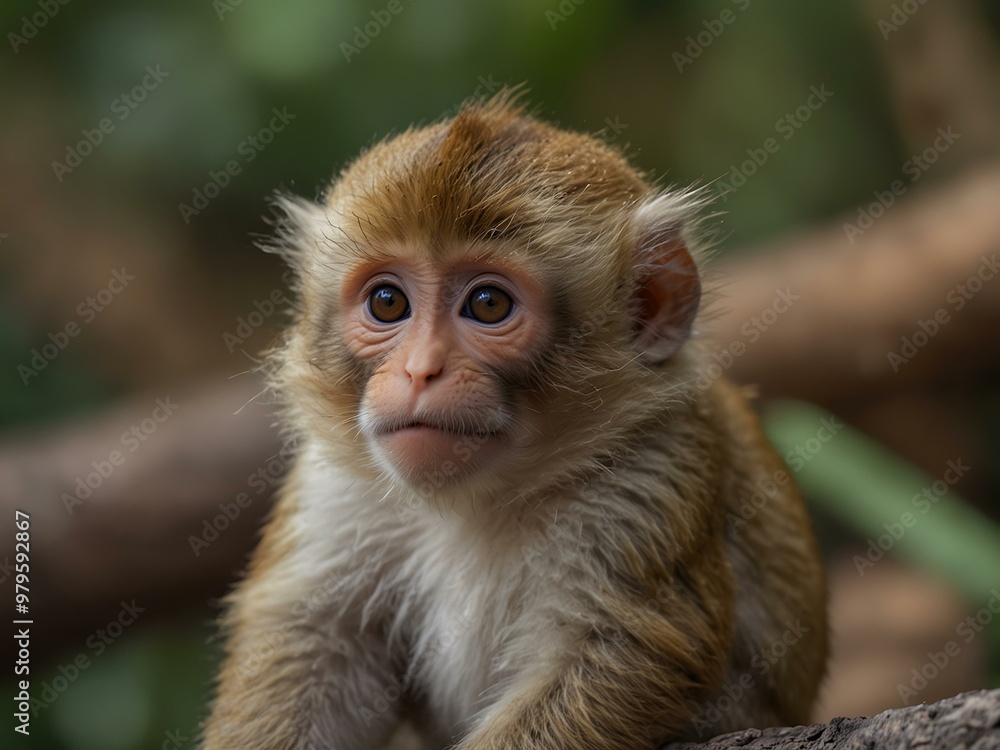 Cute monkey. Cute monkey.