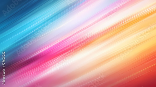 A trending modern blur background with a smooth gradient transitioning between two or more complementary colors. Complementary Colors. Illustration