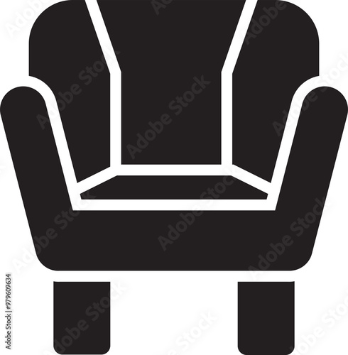 Photography Sofa Glyph Icon