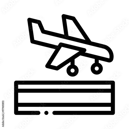 arrival line icon