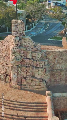 The video features theUxmal Mayan Ruins located in the Yucatan Peninsula, Mexico. TheUxmal Mayan Ruins are one of the most impressive and well-preserved Mayan ruins in Mexico. The ruins are made up of