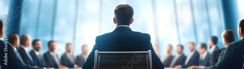 Corporate Boardroom with Sh...