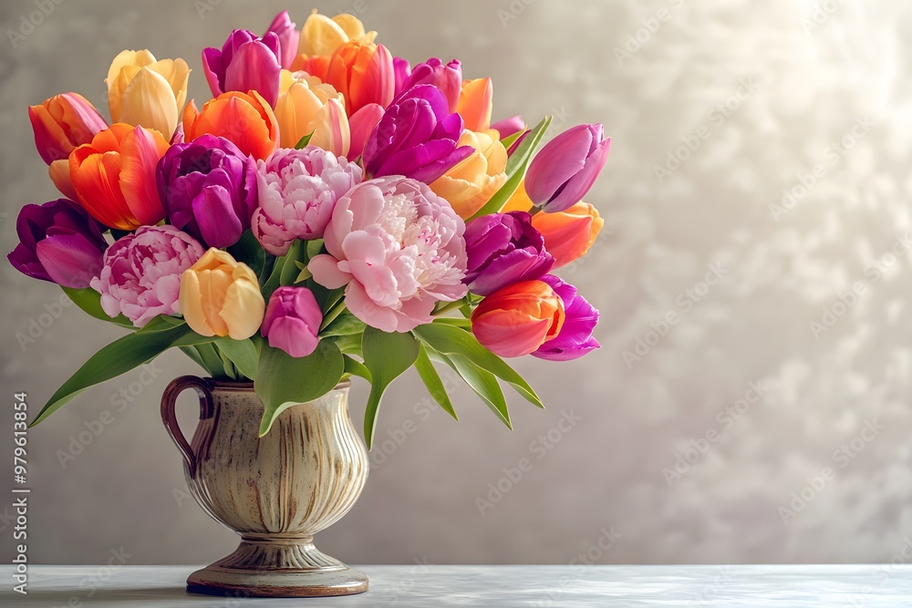 Obraz premium tulips in vase
