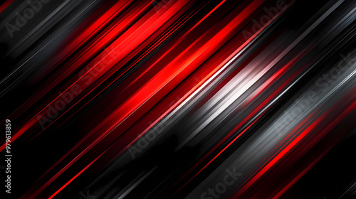 Abstract red and black are light pattern with the gradient is the with floor wall metal texture soft tech diagonal background black dark sleek clean modern. Soft Glow. Illustration