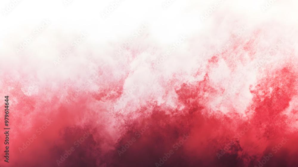 Obraz premium Abstract grunge background with contrasting red and white.