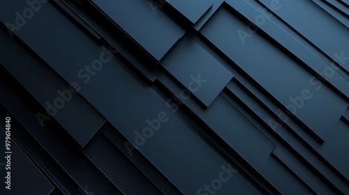 A textured abstract background featuring layered dark blue panels.