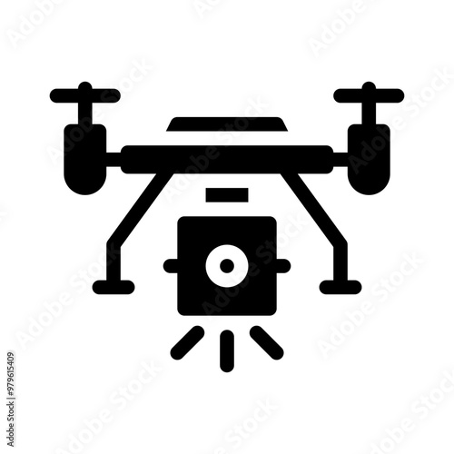 drone glyph icon