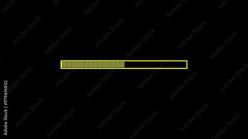 Loading Icon Animation. Loading bar downloading bar loading screen pixelated progress animation Loading Transfer Download 0-100% in black background. Loading Icon Animation. Loading bar downloading bar loading screen pixelated progress animation Loading Transfer Download 0-100% in black background.
