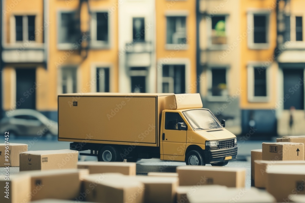 Warehouse Storage: A Stack of Cardboard Boxes in a well-lit warehouse, showcasing the efficiency of logistics and inventory management.
Warehouse Storage: A Stack of Cardboard Boxes in a well-lit warehouse, showcasing the efficiency of logistics and inventory management.