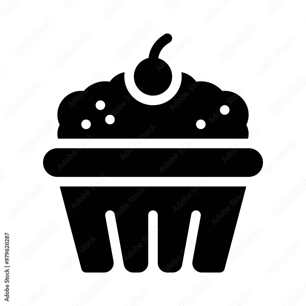 © HacaStudio - muffin glyph icon © HacaStudio - muffin glyph icon