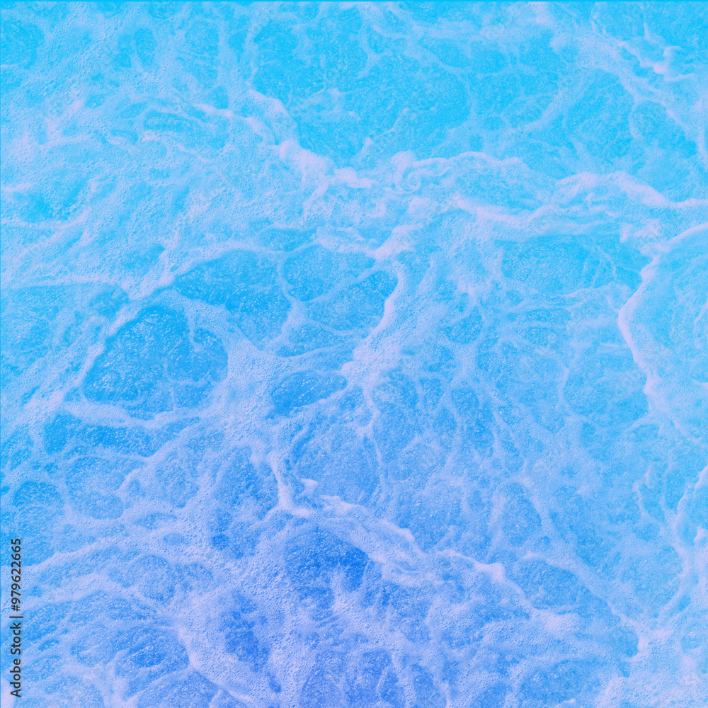 Obraz premium Water wave pattern background image