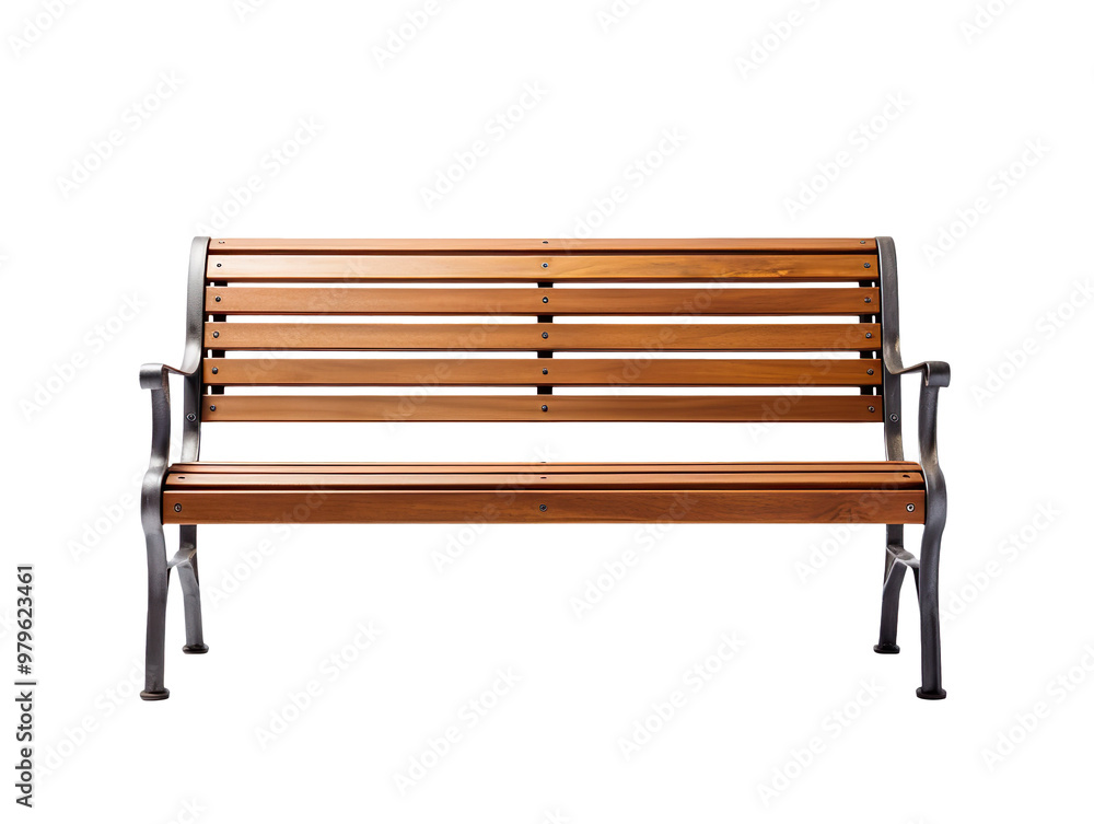 Outdoor waiting bench isolated on transparent background Outdoor waiting bench isolated on transparent background
