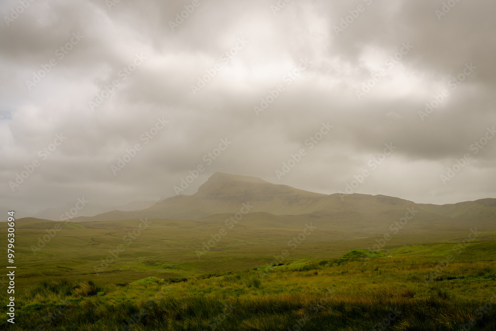 Beautiful landscape in Isle of Skye. Highlands of Scotland. Scotland, United Kingdom. Beautiful landscape in Isle of Skye. Highlands of Scotland. Scotland, United Kingdom.