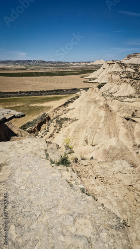 Désert de Bardenas en Espagne