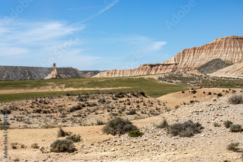 Désert de Bardenas en Espagne