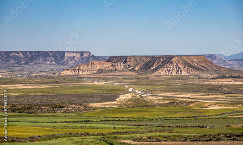 Désert de Bardenas en Espagne