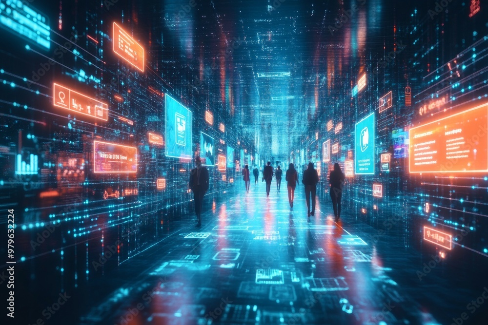 Obraz premium The Conversion Pathway, Digital Marketing Strategies