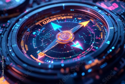 Wallpaper Mural The Data Driven Compass, Digital Marketing Strategies Torontodigital.ca