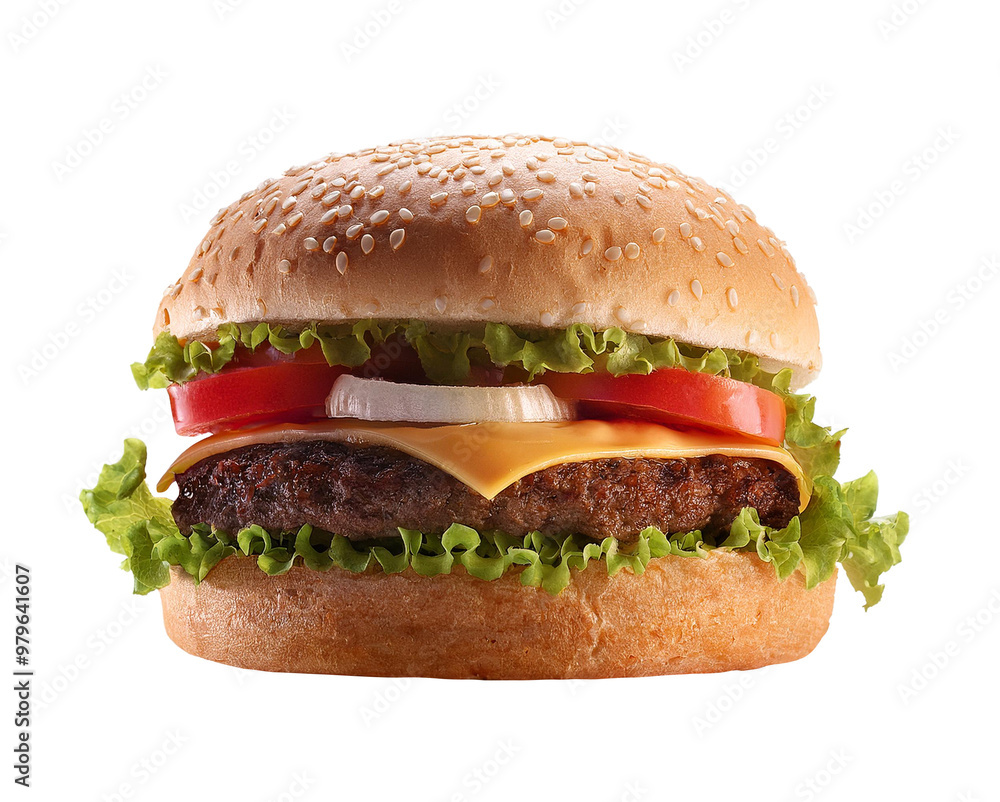 A Delicious Cheeseburger A Delicious Cheeseburger