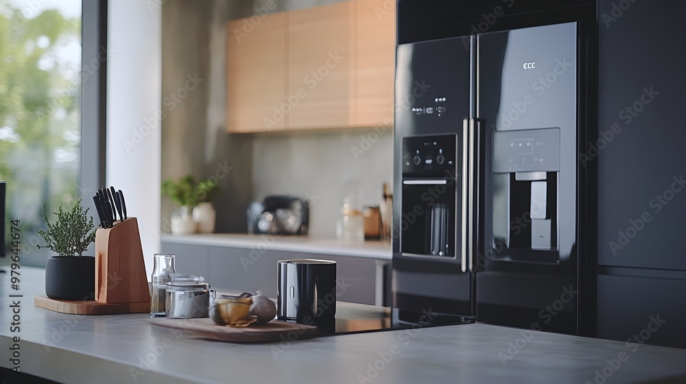 Elegant and Functional Kitchen with Modern Appliances and Decor Elegant and Functional Kitchen with Modern Appliances and Decor
