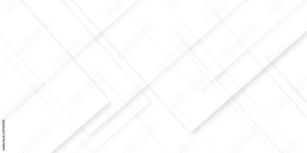Technology banner design with various geometric shapes, White abstract geometric background with business and communication concept lines patterns, geometric white and gray color line background. Technology banner design with various geometric shapes, White abstract geometric background with business and communication concept lines patterns, geometric white and gray color line background.