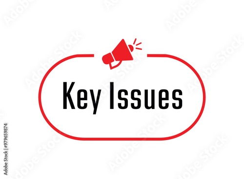 Key Issues sign