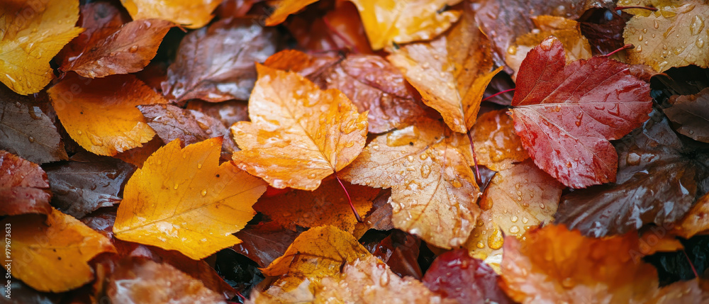 A close-up of colorful autumn leaves on the ground, showcasing nature's seasonal beauty. A close-up of colorful autumn leaves on the ground, showcasing nature's seasonal beauty.