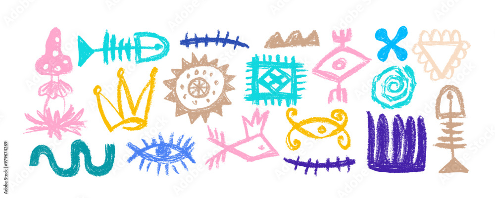 Hand drawn african elements, tribal shapes and textile ornaments. Traditional ritual shapes, ethnic circles and borders vector set. Mystic symbols and dividers, folk shapes isolated on white. Hand drawn african elements, tribal shapes and textile ornaments. Traditional ritual shapes, ethnic circles and borders vector set. Mystic symbols and dividers, folk shapes isolated on white.
