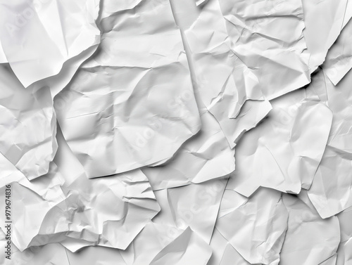 Blank White Paper Texture