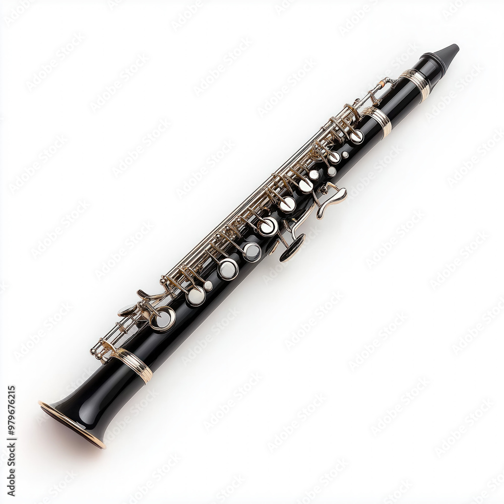 Obraz premium Clarinet Isolated