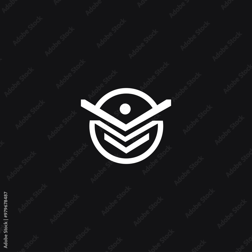 Circle body shape vector logo design Circle body shape vector logo design