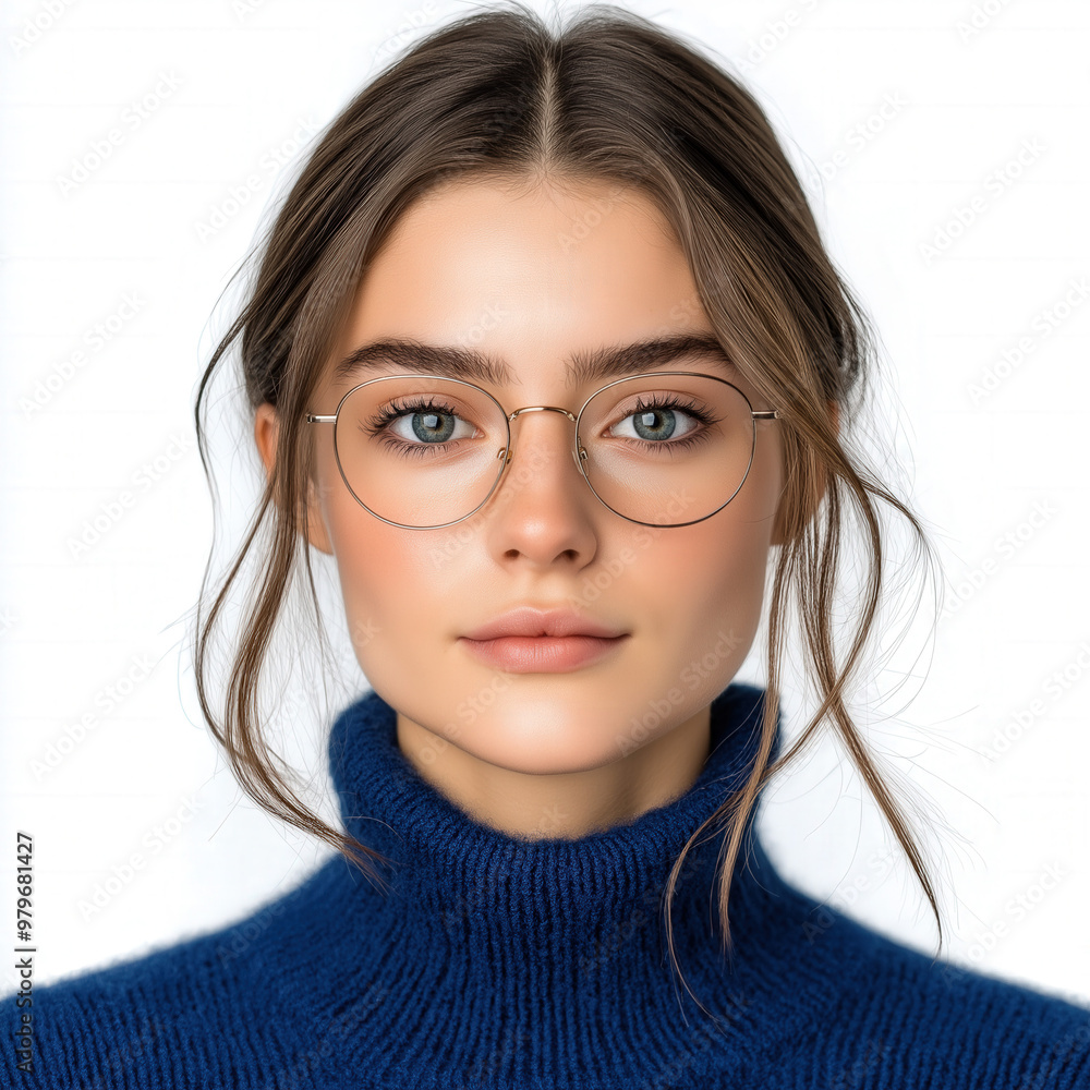 Ordinary Woman Isolated Ordinary Woman Isolated