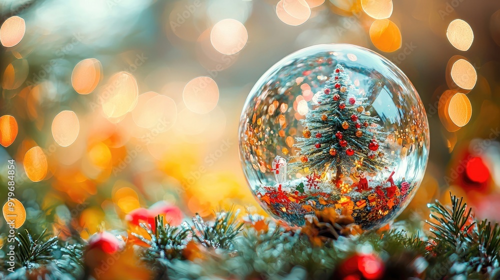 glass toy for Christmas tree. Selective focus glass toy for Christmas tree. Selective focus
