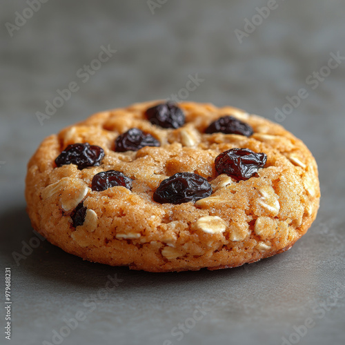 Wallpaper Mural Close-up of a chocolate chip cookie, showcasing its delicious texture and inviting appearance, ideal for sharing during gatherings. Torontodigital.ca