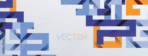 Color bend lines with shadow texture effect. Vector Illustration For Wallpaper, Banner, Background, Card, Book Illustration, landing page