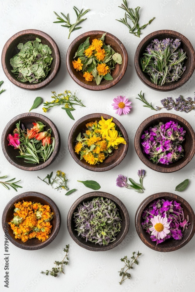 essential oil of medicinal herbs. Selective focus essential oil of medicinal herbs. Selective focus