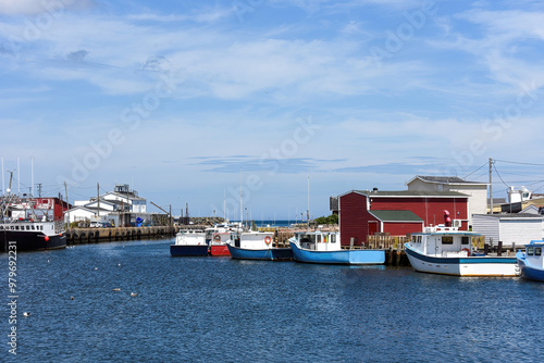 Glace Bay Harbour in Cape Breton, Nova Scotia