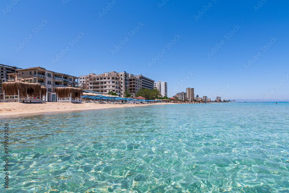Gazimagusa Beach in Northern Cyprus
