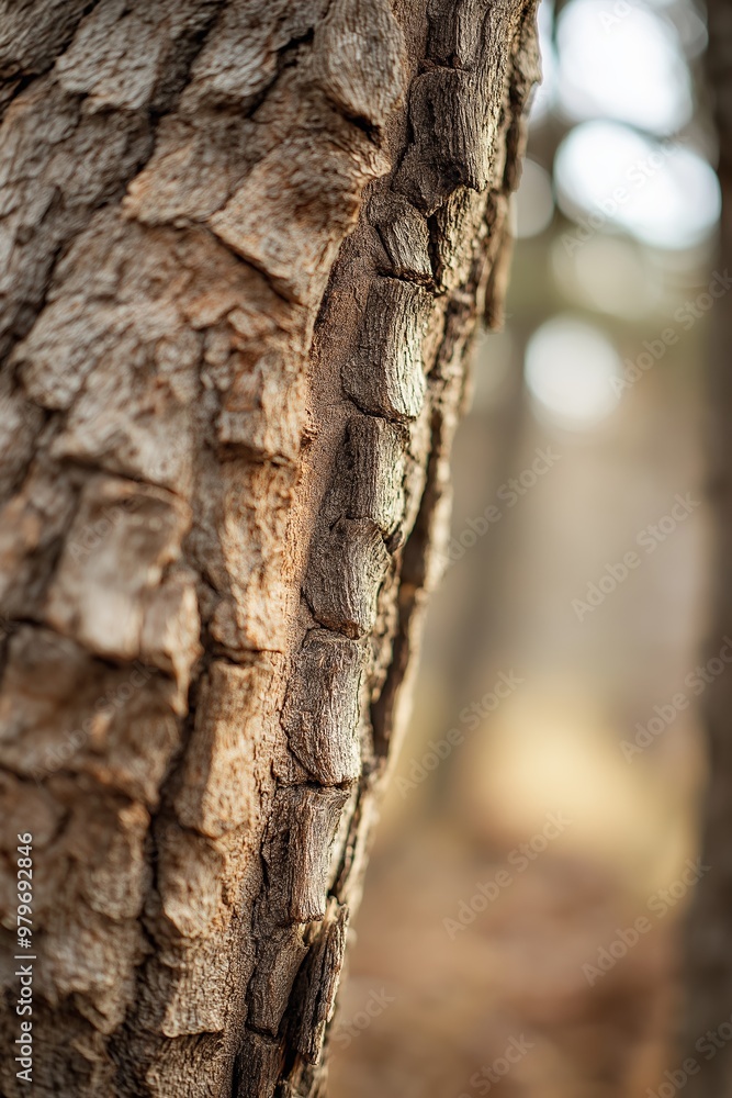 A detailed close-up of a rough-textured tree trunk in a natural setting, showcasing the intricate patterns in its bark. A detailed close-up of a rough-textured tree trunk in a natural setting, showcasing the intricate patterns in its bark.