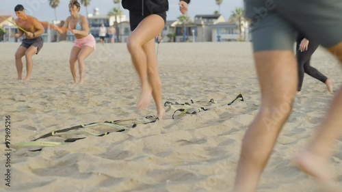 Beach work out