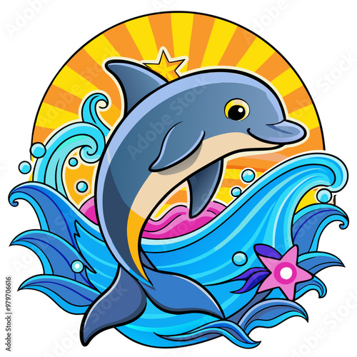 dolphin jumping out of water
