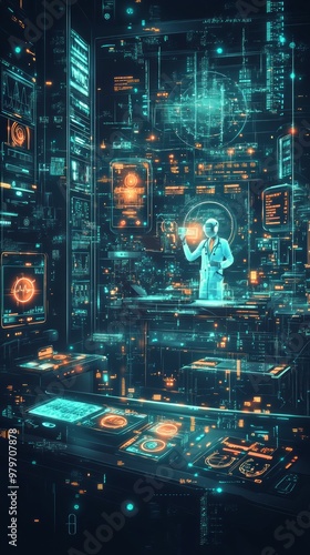 Wallpaper Mural The Virtual Clinic, Digital Health and Telemedicine Torontodigital.ca