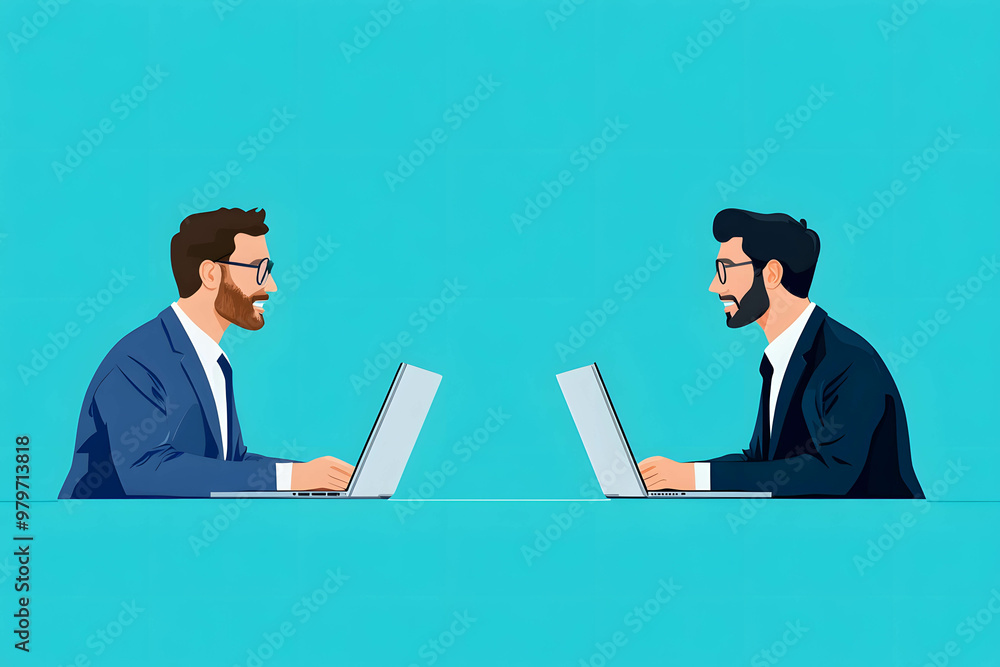Business collaboration for maximum efficiency and long-term sustainability concept. Business collaboration for maximum efficiency and long-term sustainability concept.