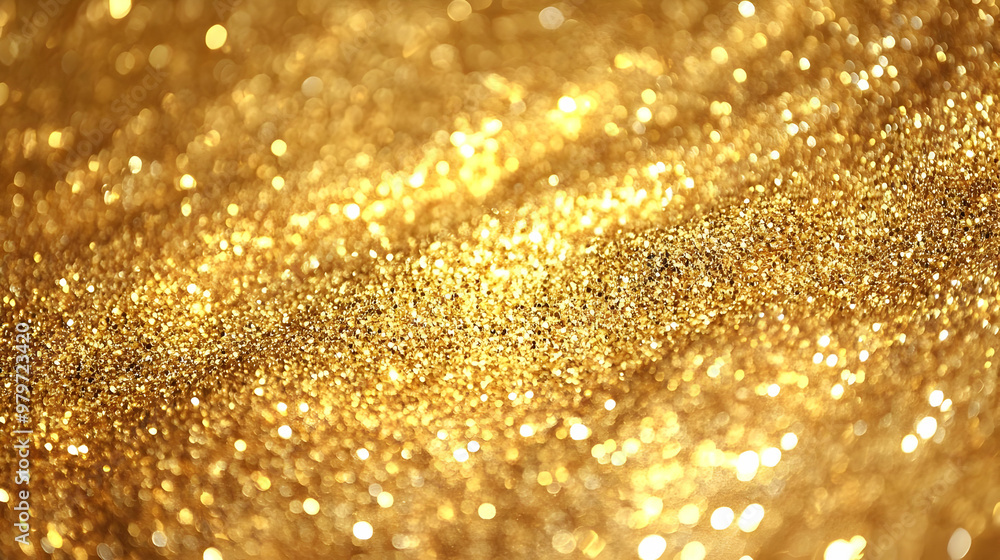Golden Glitter Texture Background with Sparkling Bokeh and Shimmering Lights Golden Glitter Texture Background with Sparkling Bokeh and Shimmering Lights
