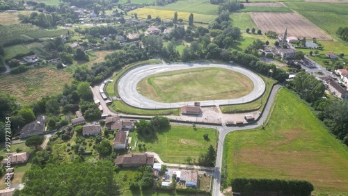 Piste de motos