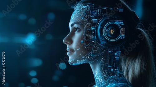 A business leader discussing the benefits of AI-powered voice commerce, showcasing increased convenience and improved sales conversions.