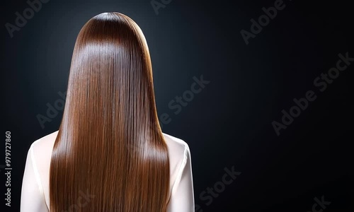 This tutorial showcases effective techniques for achieving shiny, smooth hair, emphasizing tips that work for all hair types and promoting an impressive look photo