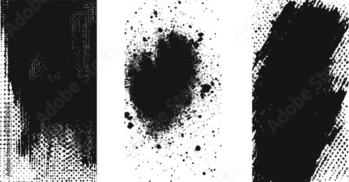 Wrinkled paper texture overlay, abstract real dust floating over black background for overlay.