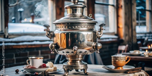 teapot. samovar.